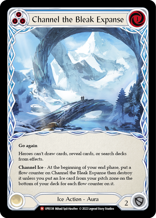 Channel the Bleak Expanse [UPR138] (Uprising)  Rainbow Foil - Waypoint Games CA
