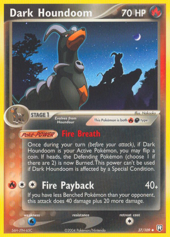 Dark Houndoom (37/109) [EX: Team Rocket Returns] - Waypoint Games CA
