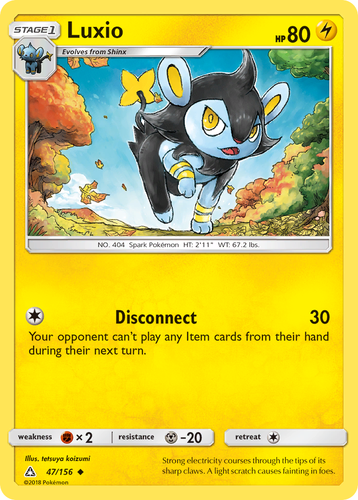 Luxio (47/156) [Sun & Moon: Ultra Prism] - Waypoint Games CA