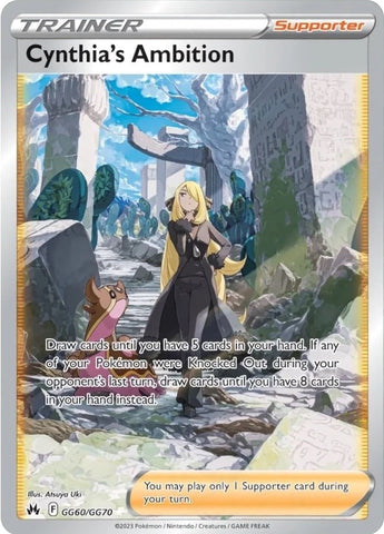 Cynthia's Ambition (GG60/GG70) [Sword & Shield: Crown Zenith] - Waypoint Games CA