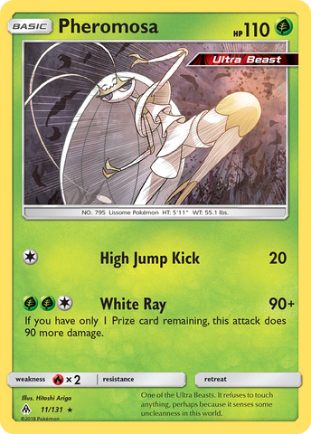 Pheromosa (11/131) [Sun & Moon: Forbidden Light] - Waypoint Games CA