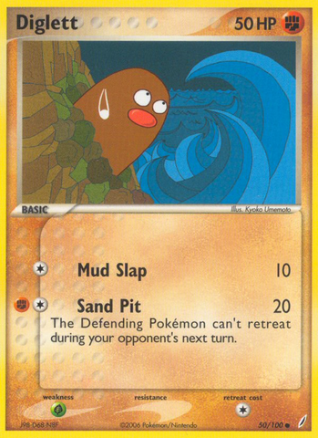 Diglett (50/100) [EX: Crystal Guardians] - Waypoint Games CA
