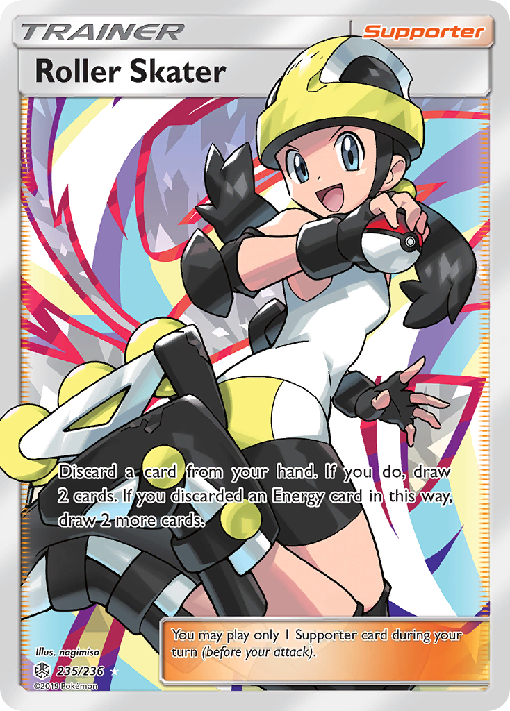 Roller Skater (235/236) [Sun & Moon: Cosmic Eclipse] - Waypoint Games CA