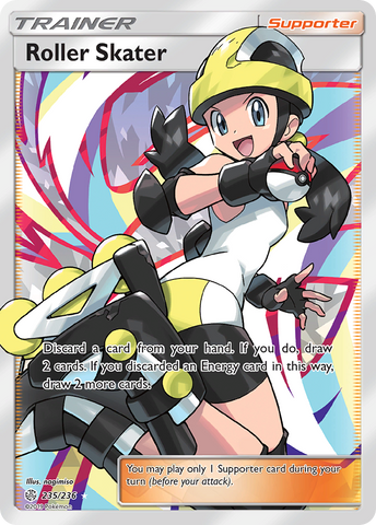 Roller Skater (235/236) [Sun & Moon: Cosmic Eclipse] - Waypoint Games CA
