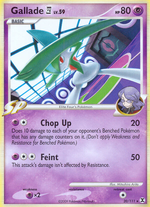 Gallade (20/111) (Theme Deck Exclusive) [Platinum: Rising Rivals] - Waypoint Games CA