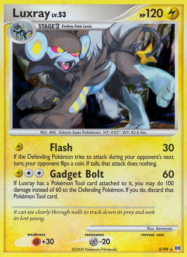 Luxray (5/99) (Theme Deck Exclusive) [Platinum: Arceus] - Waypoint Games CA