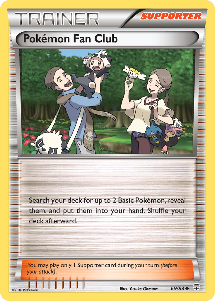 Pokemon Fan Club (69/83) [XY: Generations] - Waypoint Games CA