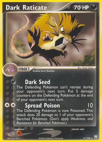 Dark Raticate (17/109) [EX: Team Rocket Returns] - Waypoint Games CA