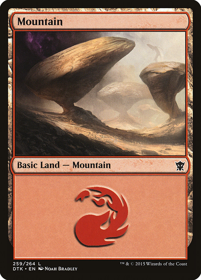 Mountain (259) [Dragons of Tarkir]