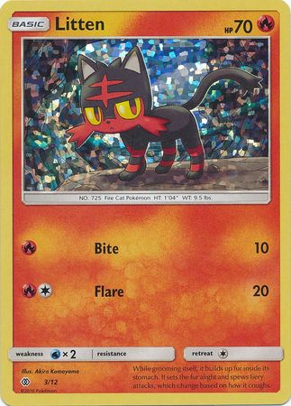 Litten (3/12) [McDonald's Promos: 2017 Collection] - Waypoint Games CA