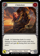 Chokeslam (Yellow) [CRU036] (Crucible of War)  1st Edition Normal - Waypoint Games CA