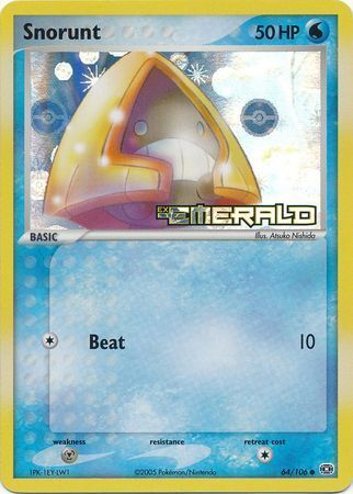 Snorunt (64/106) (Stamped) [EX: Emerald] - Waypoint Games CA