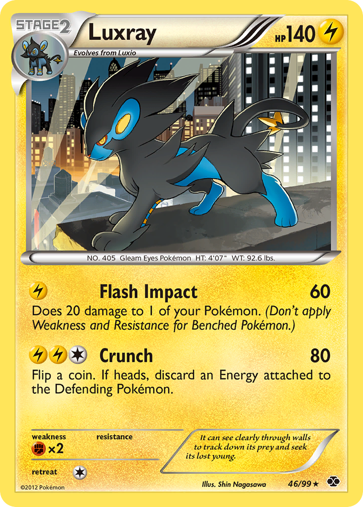 Luxray (46/99) [Black & White: Next Destinies] - Waypoint Games CA