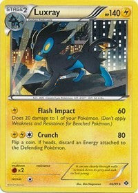 Luxray (46/99) (Theme Deck Exclusive) [Black & White: Next Destinies] - Waypoint Games CA