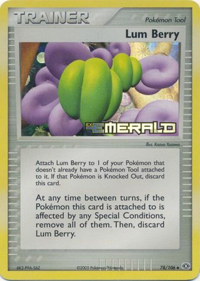 Lum Berry (78/106) (Stamped) [EX: Emerald] - Waypoint Games CA
