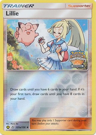 Lillie (125a/156) (Regional Promo) [Sun & Moon: Ultra Prism] - Waypoint Games CA