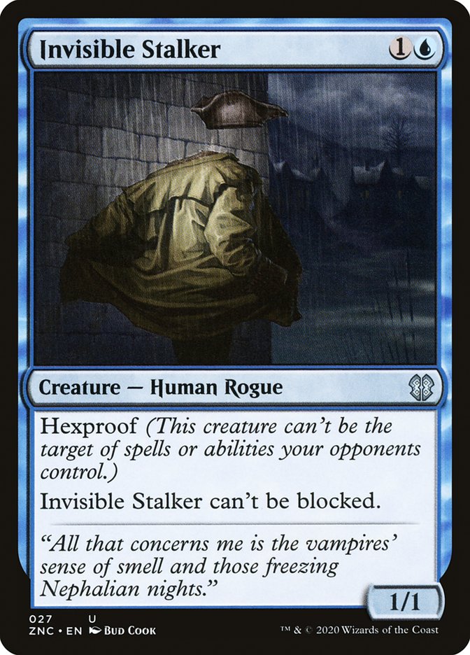 Invisible Stalker [Zendikar Rising Commander]