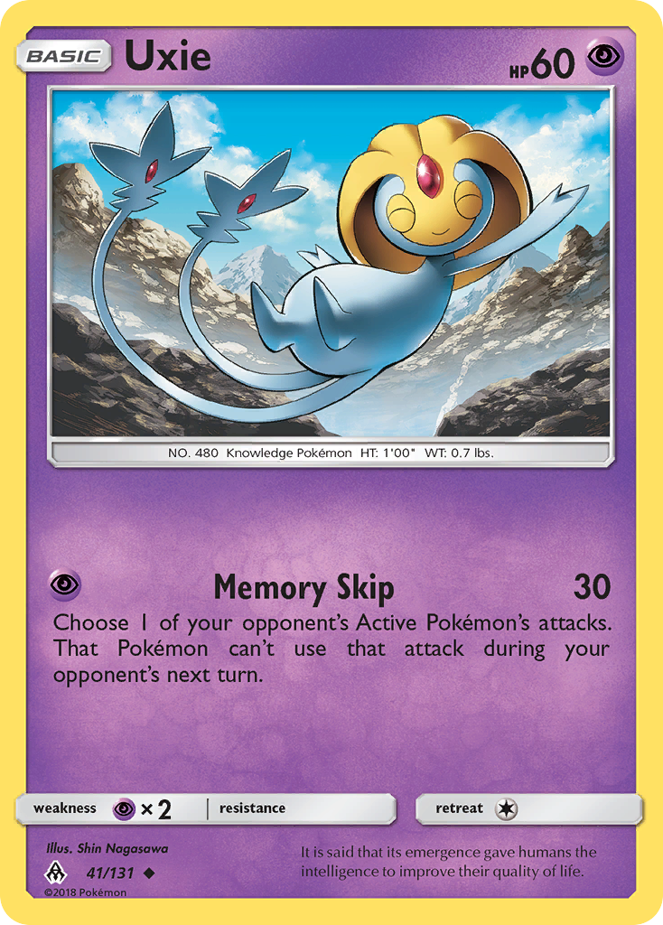Uxie (41/131) [Sun & Moon: Forbidden Light] - Waypoint Games CA