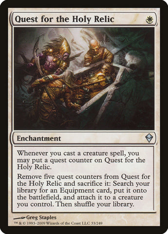 Quest for the Holy Relic [Zendikar] - Waypoint Games CA