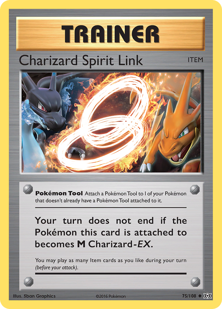 Charizard Spirit Link (75/108) [XY: Evolutions] - Waypoint Games CA