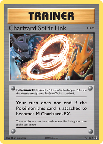 Charizard Spirit Link (75/108) [XY: Evolutions] - Waypoint Games CA