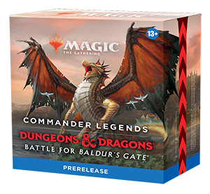 Commander Legends: Battle for Baldur's Gate At-Home Prerelease Kit!