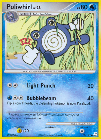 Poliwhirl (115/146) [Diamond & Pearl: Legends Awakened] - Waypoint Games CA