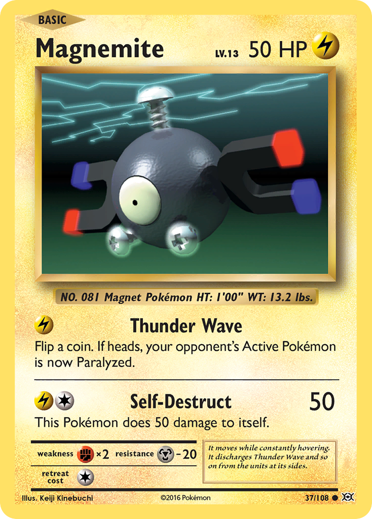 Magnemite (37/108) [XY: Evolutions] - Waypoint Games CA