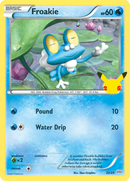 Froakie (22/25) [McDonald's 25th Anniversary] - Waypoint Games CA