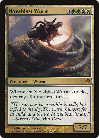 Novablast Wurm [Worldwake] - Waypoint Games CA