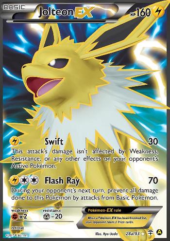 Jolteon EX (28a/83) (Alternate Art Promo) [XY: Generations] - Waypoint Games CA
