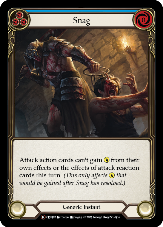 Snag [U-CRU182] (Crucible of War Unlimited)  Unlimited Normal - Waypoint Games CA