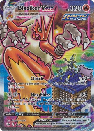 Blaziken VMAX (201/198) [Sword & Shield: Chilling Reign] - Waypoint Games CA