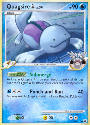 Quagsire GL (76/111) [Platinum: Rising Rivals] - Waypoint Games CA