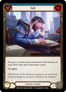 Sift (Blue) [UPR199] (Uprising)  Rainbow Foil - Waypoint Games CA