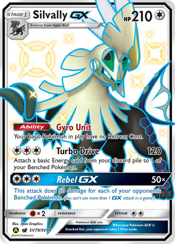Silvally GX (SV79/SV94) [Sun & Moon: Hidden Fates - Shiny Vault] - Waypoint Games CA