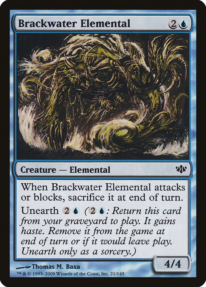 Brackwater Elemental [Conflux] - Waypoint Games CA