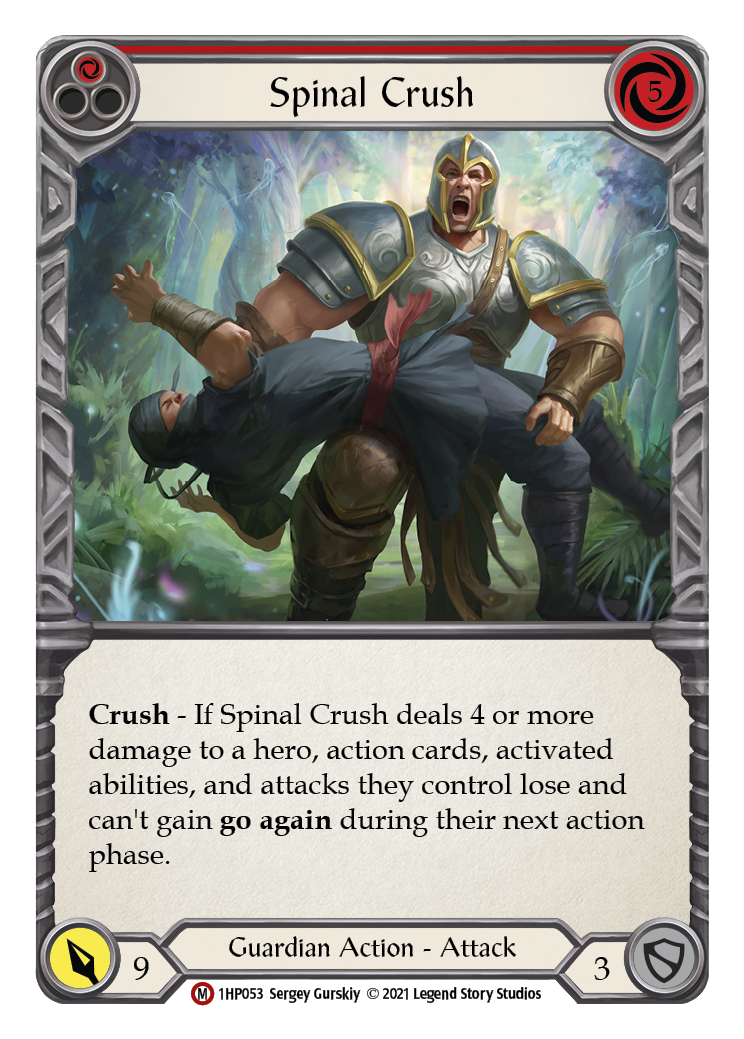 Spinal Crush [1HP053] (History Pack 1) - Waypoint Games CA