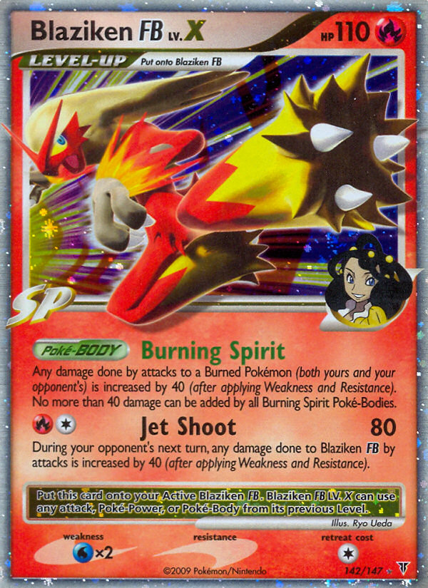 Blaziken FB LV.X (142/147) [Platinum: Supreme Victors] - Waypoint Games CA