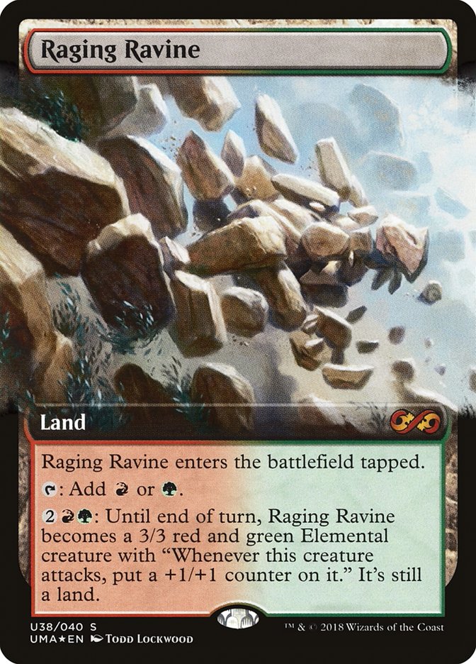 Raging Ravine (Topper) [Ultimate Masters Box Topper]
