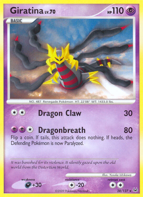 Giratina (28/127) (Theme Deck Exclusive) [Platinum: Base Set] - Waypoint Games CA