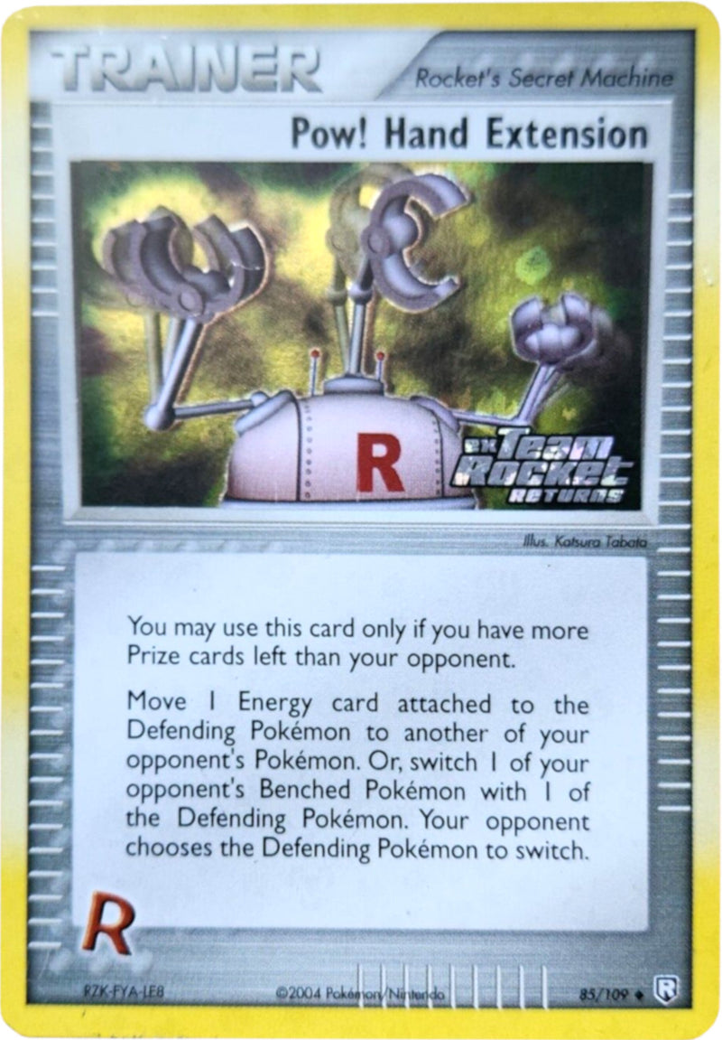 Pow! Hand Extension (85/109) (Stamped) [EX: Team Rocket Returns] - Waypoint Games CA