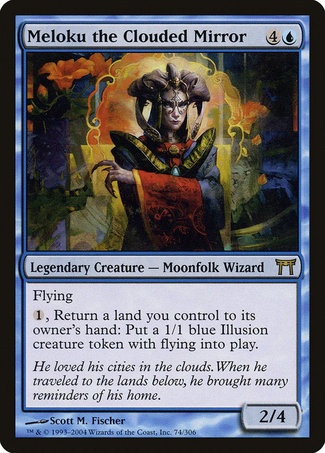Meloku the Clouded Mirror [Champions of Kamigawa] - Waypoint Games CA