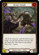 Brutal Assault (Yellow) [U-CRU193] (Crucible of War Unlimited)  Unlimited Normal - Waypoint Games CA