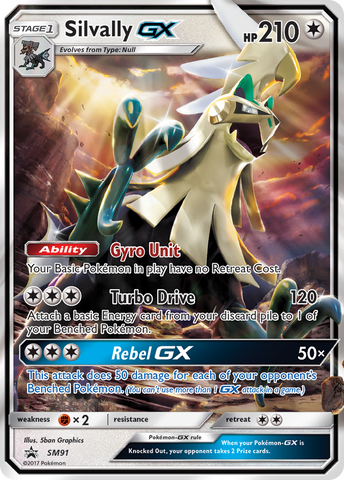 Silvally GX (SM91) [Sun & Moon: Black Star Promos] - Waypoint Games CA