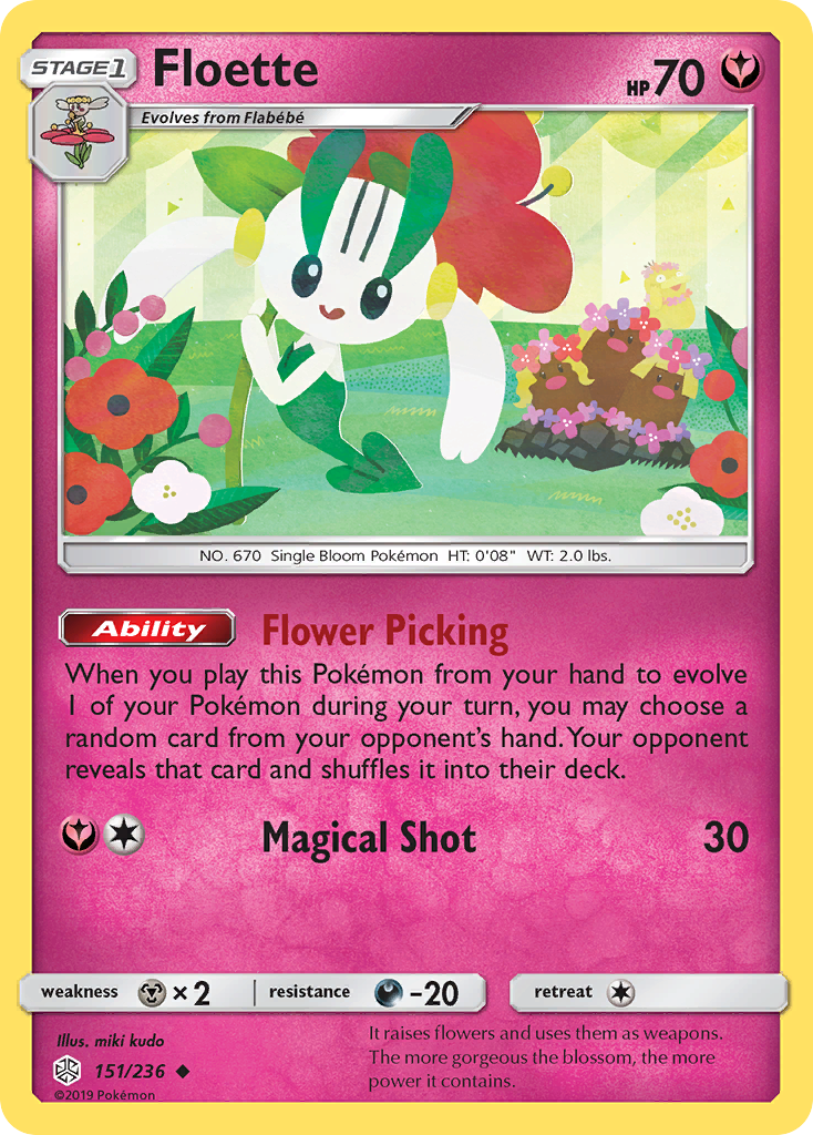 Floette (151/236) [Sun & Moon: Cosmic Eclipse] - Waypoint Games CA