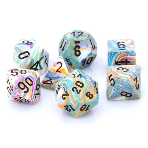 Chessex: Festive™ 7 Piece DICE SET