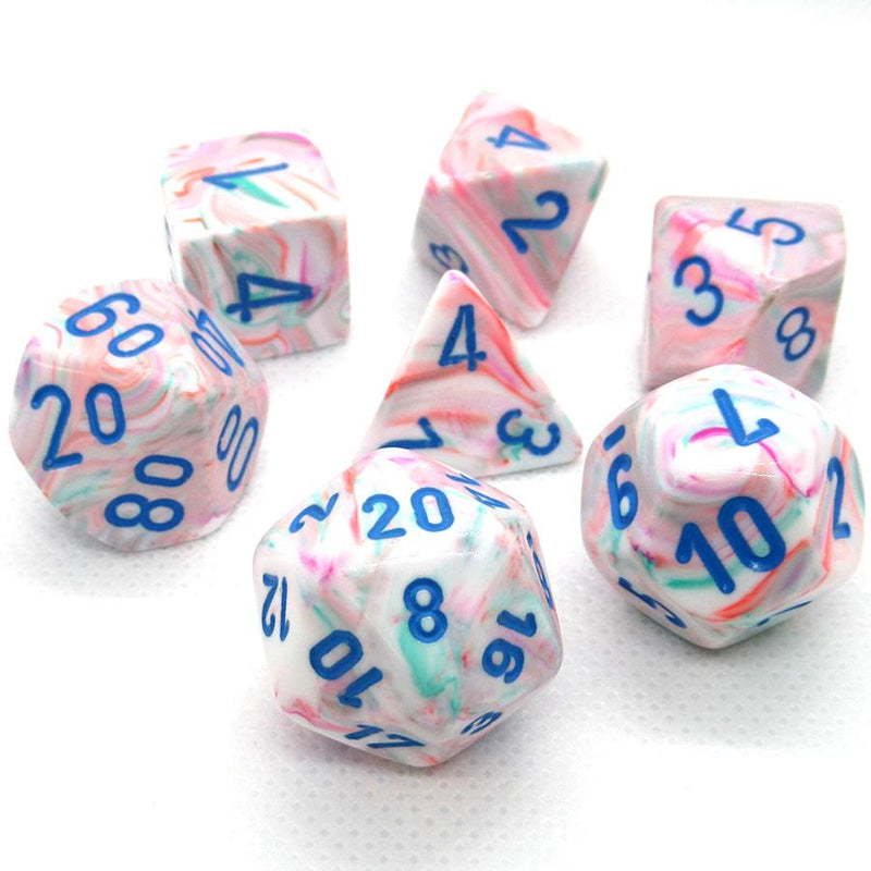 Chessex: Festive™ 7 Piece DICE SET