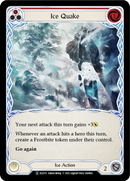 Ice Quake (Red) [U-ELE151] (Tales of Aria Unlimited)  Unlimited Rainbow Foil - Waypoint Games CA