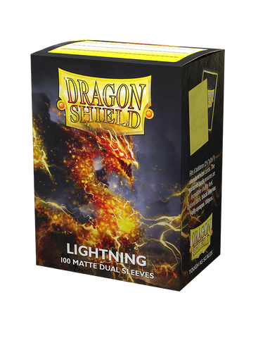 Dragon Shield Dual Matte Lightning Sleeves 100ct